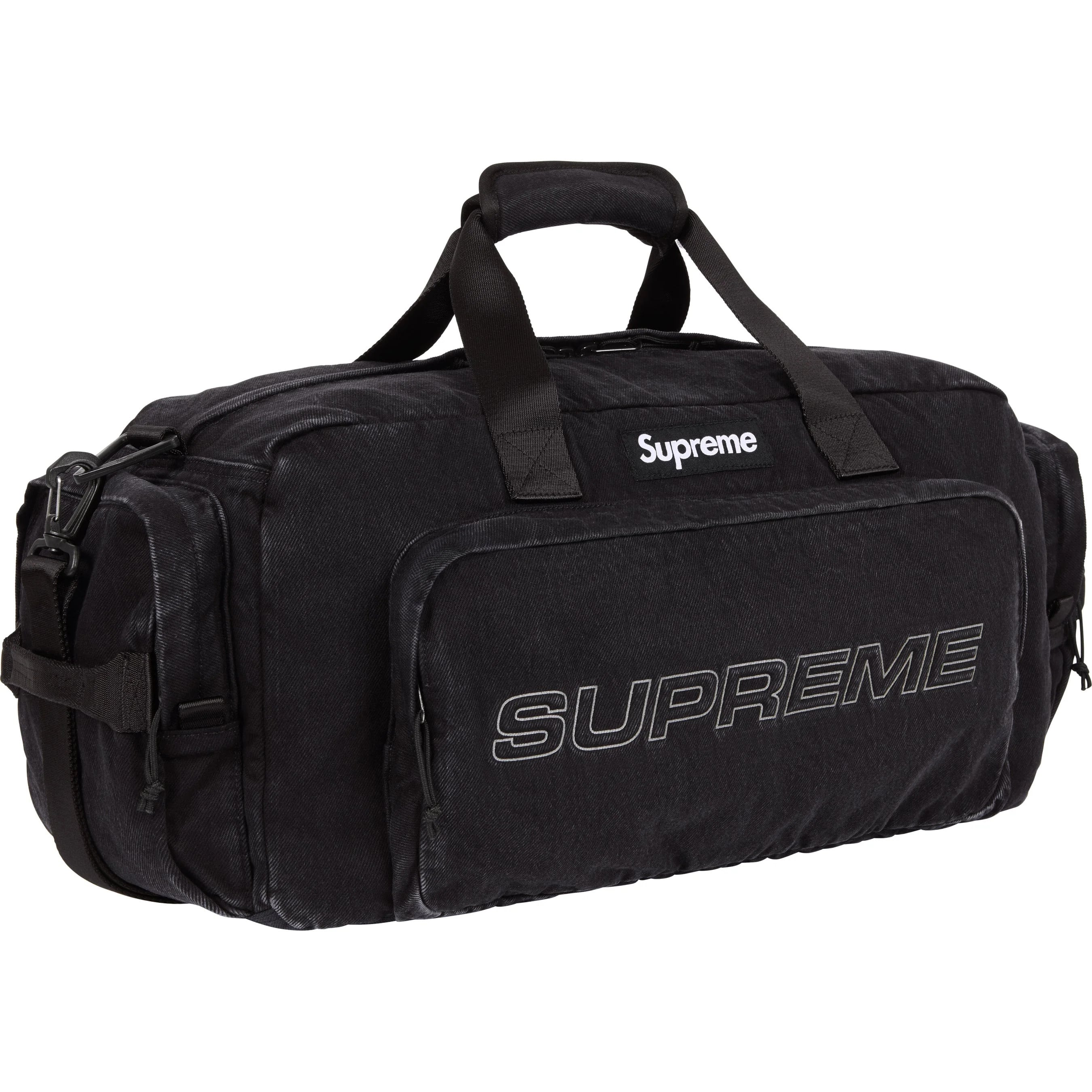 Denim Duffle Bag view 7